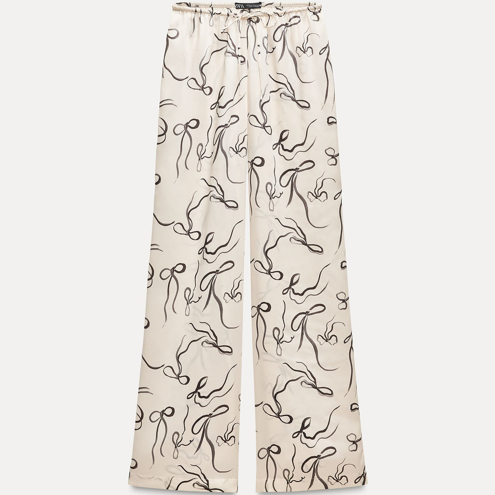 Moudda ZARA - Pantalon fluide pyjama imprimé - Tunisie 2