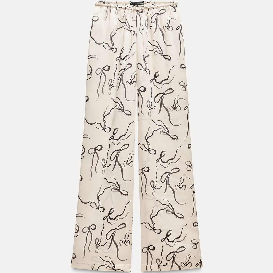 Moudda ZARA - Pantalon fluide pyjama imprimé - Tunisie 2