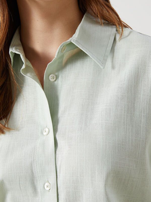 Moudda LC Waikiki - Chemise tissée à manches longues pour Femmes - Tunisie 3