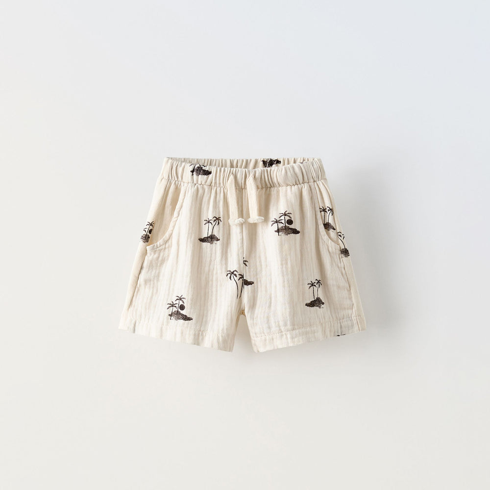 Moudda ZARA - Short enfant combiné bambou imprimé tout-over - Tunisie 2