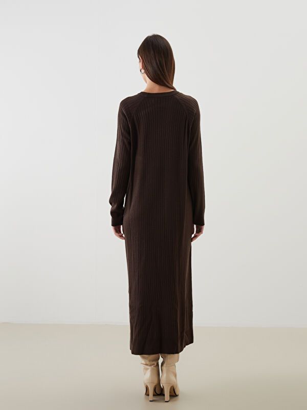 Moudda LC Waikiki - Robe tricot Femme Brun clair - Tunisie 4