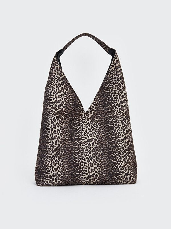 Moudda LC Waikiki - Grand sac pour Femme couleur Marron imprimé - Tunisie 1