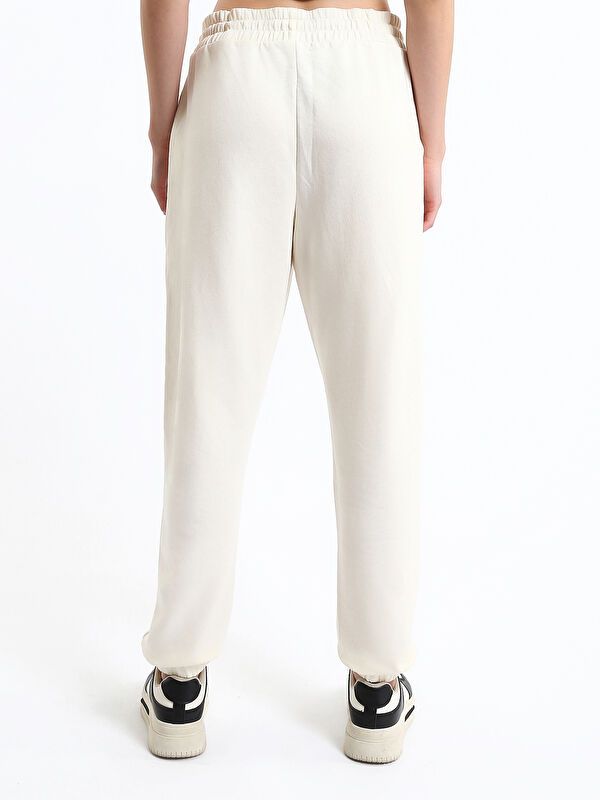 Moudda LC Waikiki - Pantalon en jersey Femme Beige clair - Tunisie 5
