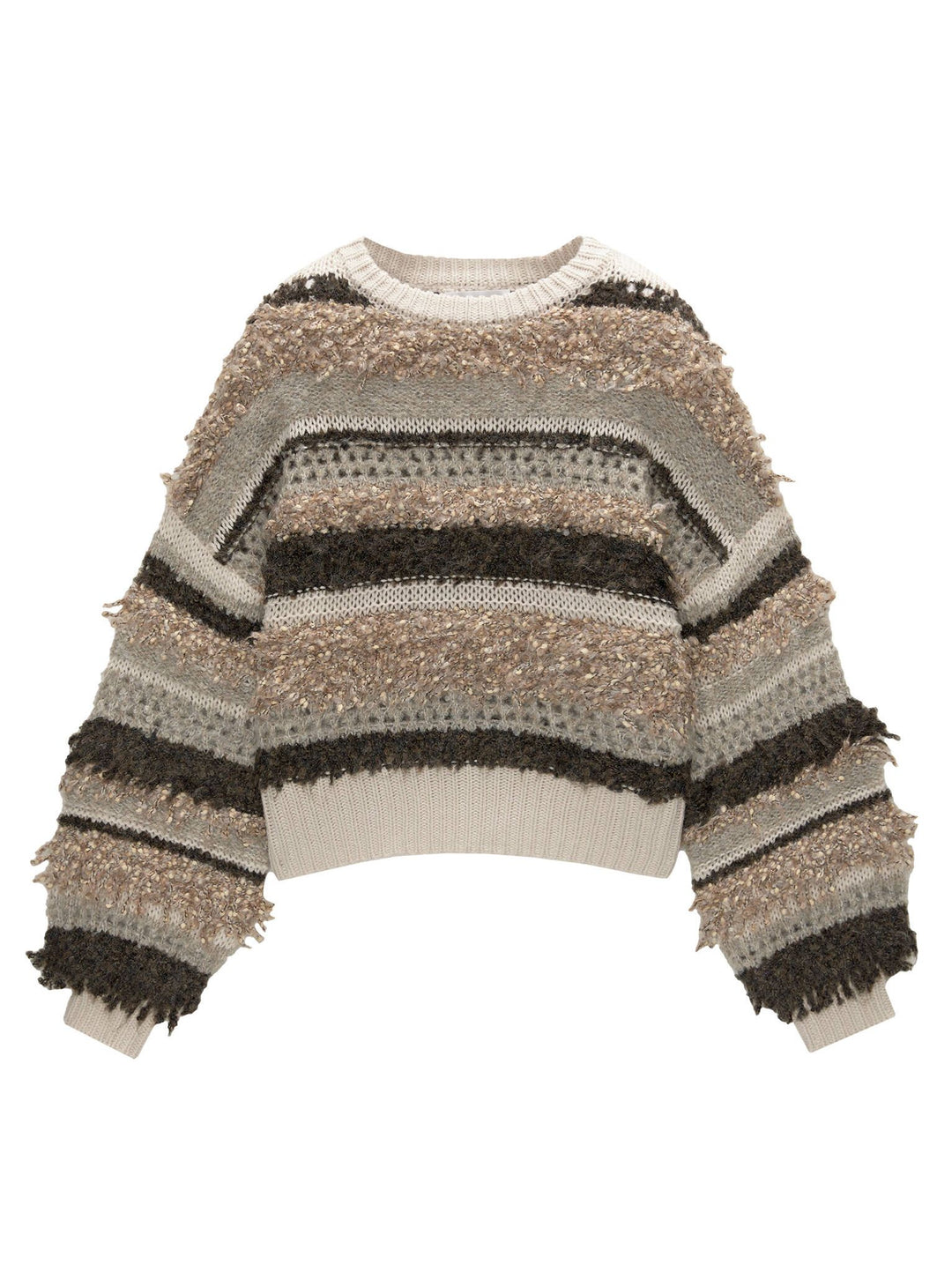 Moudda PULL & BEAR - Pull - Mélange Bandes & Poils - Tunisie 1