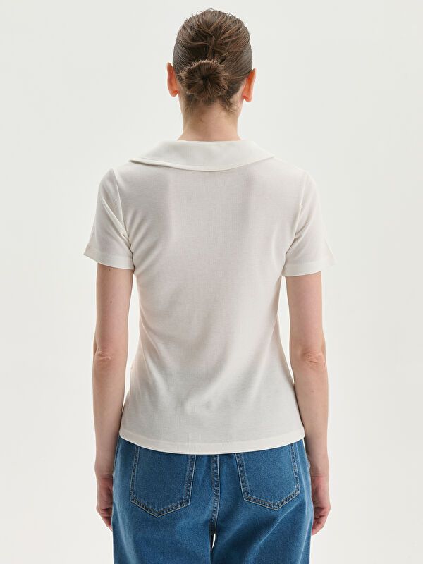 Moudda LC Waikiki - Body en jersey à manches courtes pour Femmes - Tunisie 4