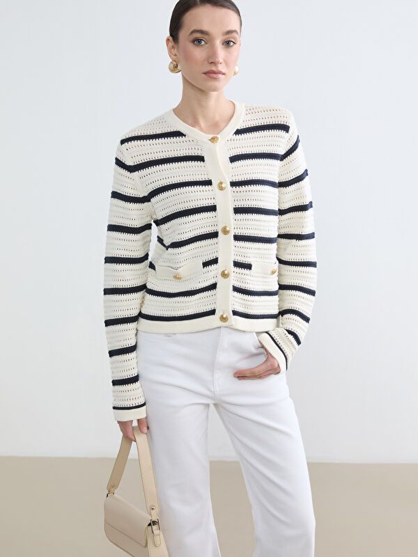 Moudda LC Waikiki - Cardigan en tricot pour Femme - Tunisie 1