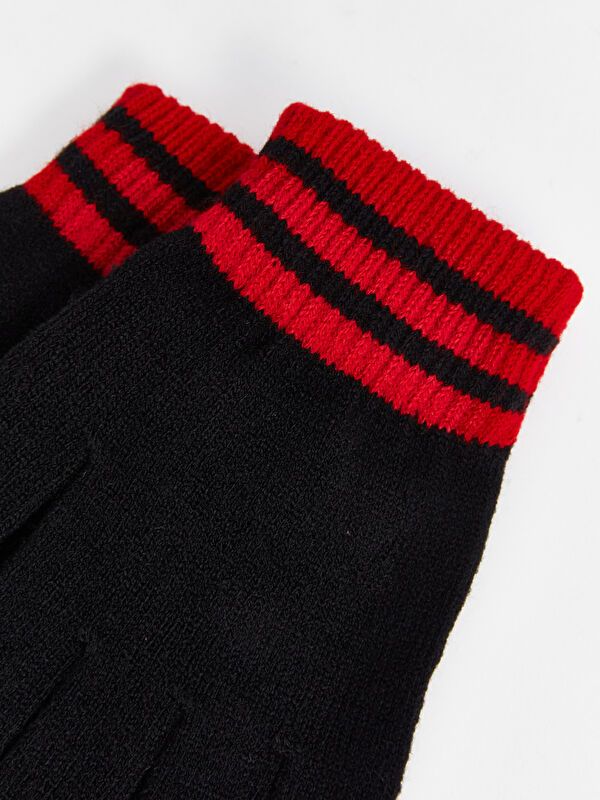 Moudda LC Waikiki - Echarpe/Bonnet /gants tricot Garçon Noir - Tunisie 3