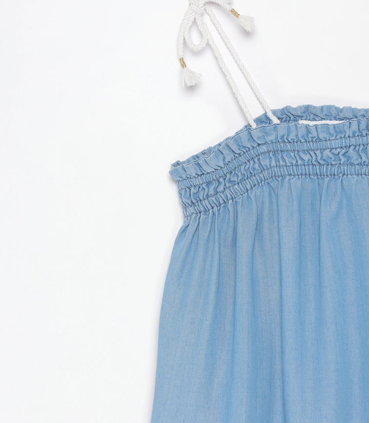 Moudda Lefties - Robe Denim Léger - Indigo Fille D5 - Tunisie 4