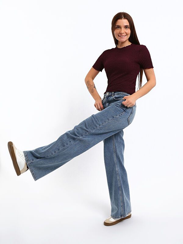 Moudda LC Waikiki - Body en jersey à manches courtes pour Femmes - Tunisie 2