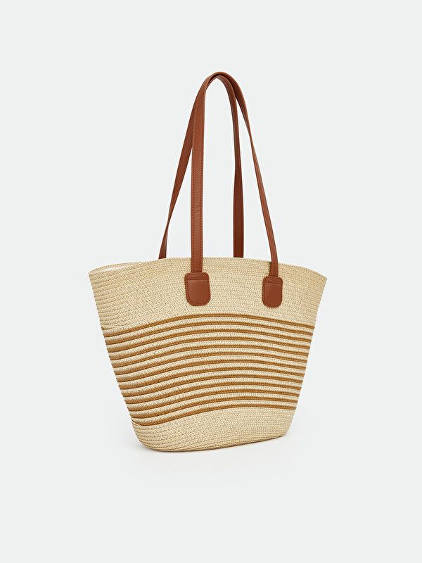Moudda LC Waikiki - Sac en tissu pour Femme couleur Beige - Tunisie 2