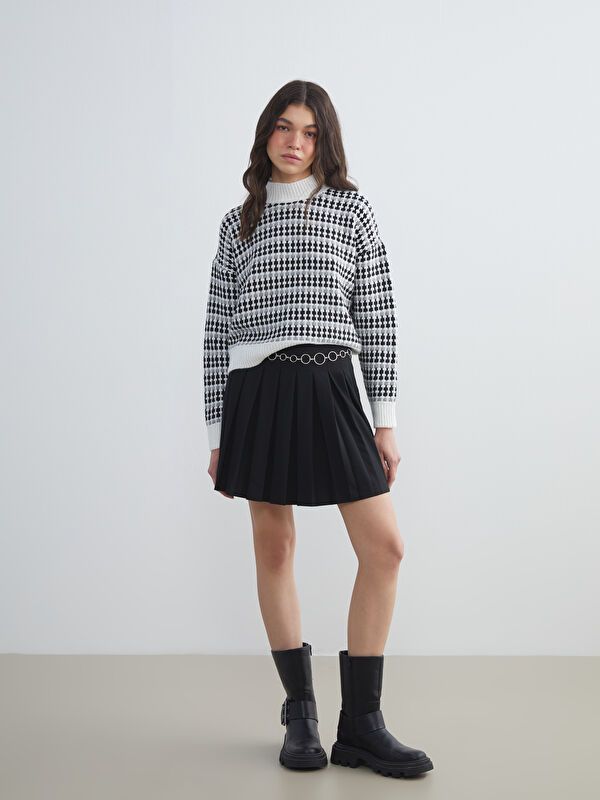 Moudda LC Waikiki - Pull en tricot Femme Noir - Tunisie 2