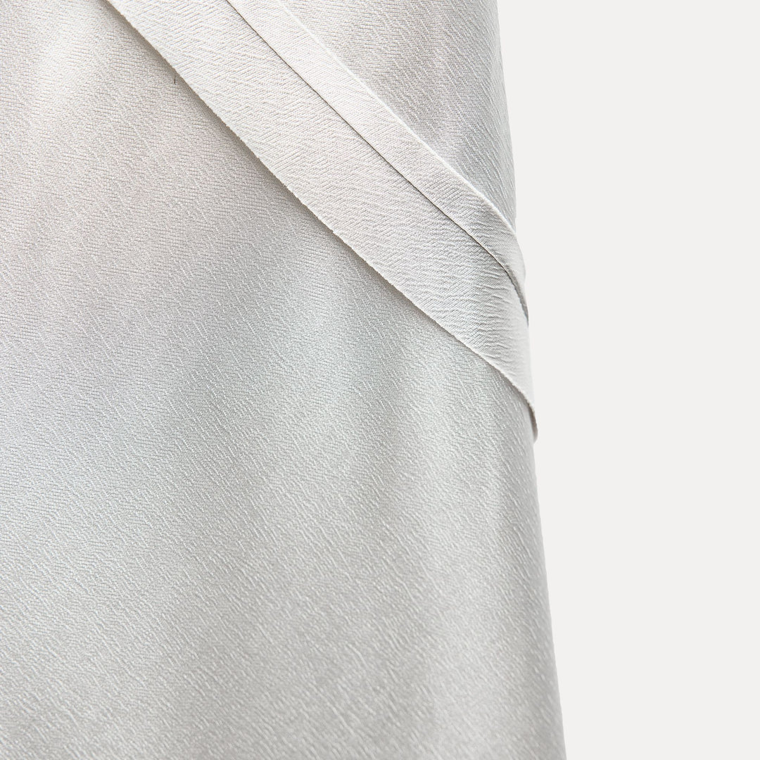 Moudda ZARA - Robe longue satinée bandes biais - Tunisie 4