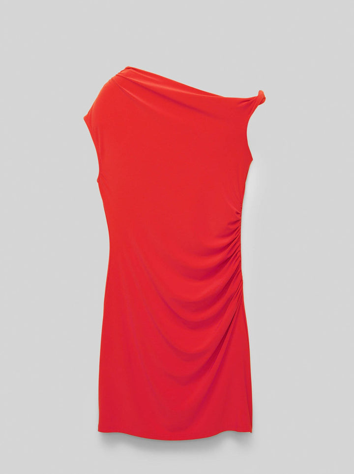 Moudda PULL & BEAR - Robe Mini - Manches Courtes, Asymétrique & Nœud - Tunisie 3