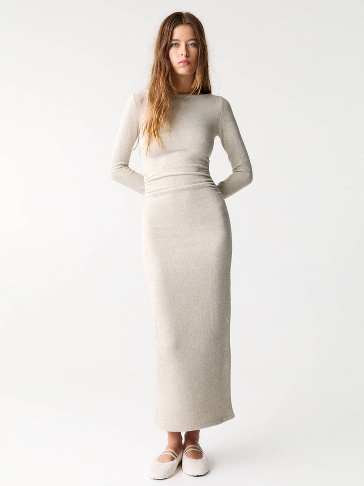 Moudda PULL & BEAR - Robe Midi - Fronces Latérales & Soft Touch - Tunisie 2