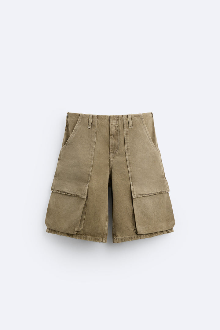 Short Cargo Tabac Ensemble