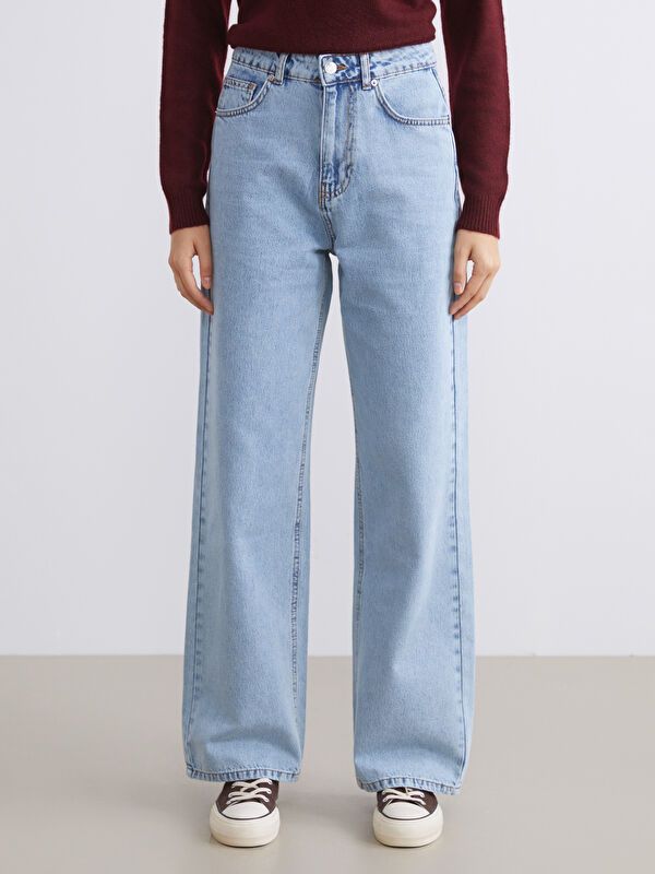 Moudda LC Waikiki - pantalon tissé en jean pour Femmes - Tunisie 2