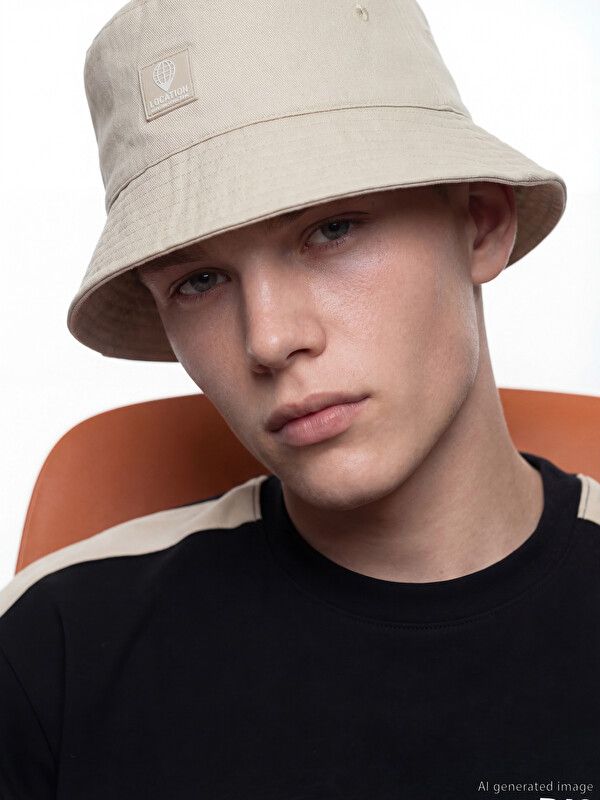 Moudda LC Waikiki - Chapeau en tissu pour Homme couleur Blanc - Tunisie 1