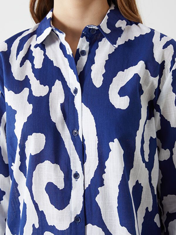 Moudda LC Waikiki - Tunique imprimée tissée cv à manches longues pour Femmes - Tunisie 3