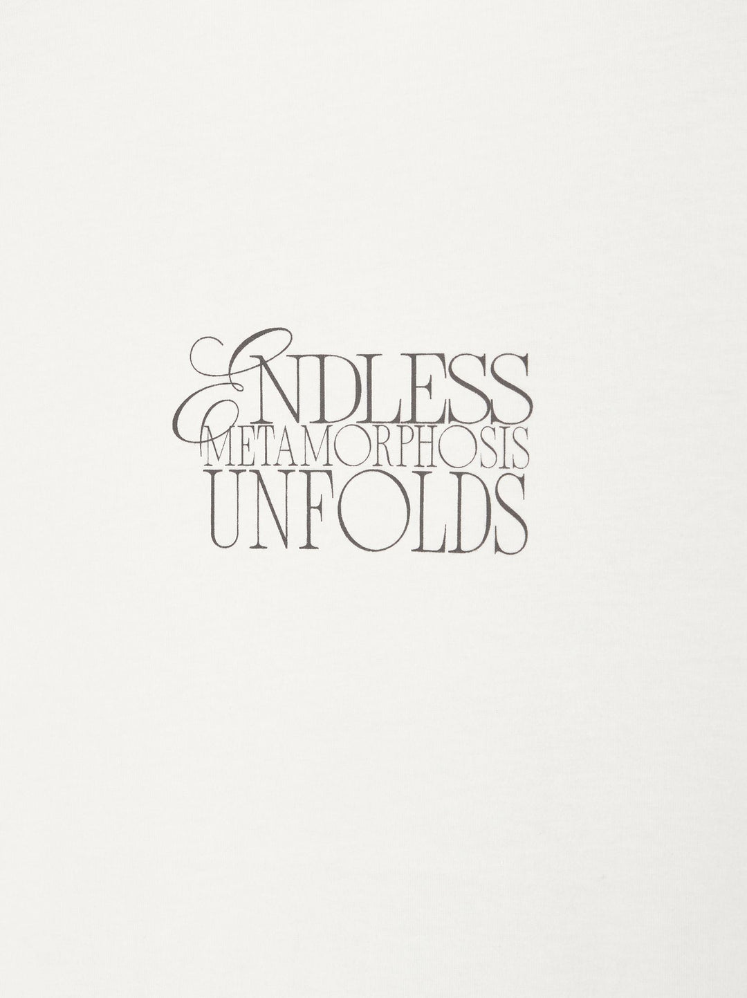 Moudda PULL & BEAR - T-Shirt Imprimé Volume Endless Metamorphosis - Tunisie 6