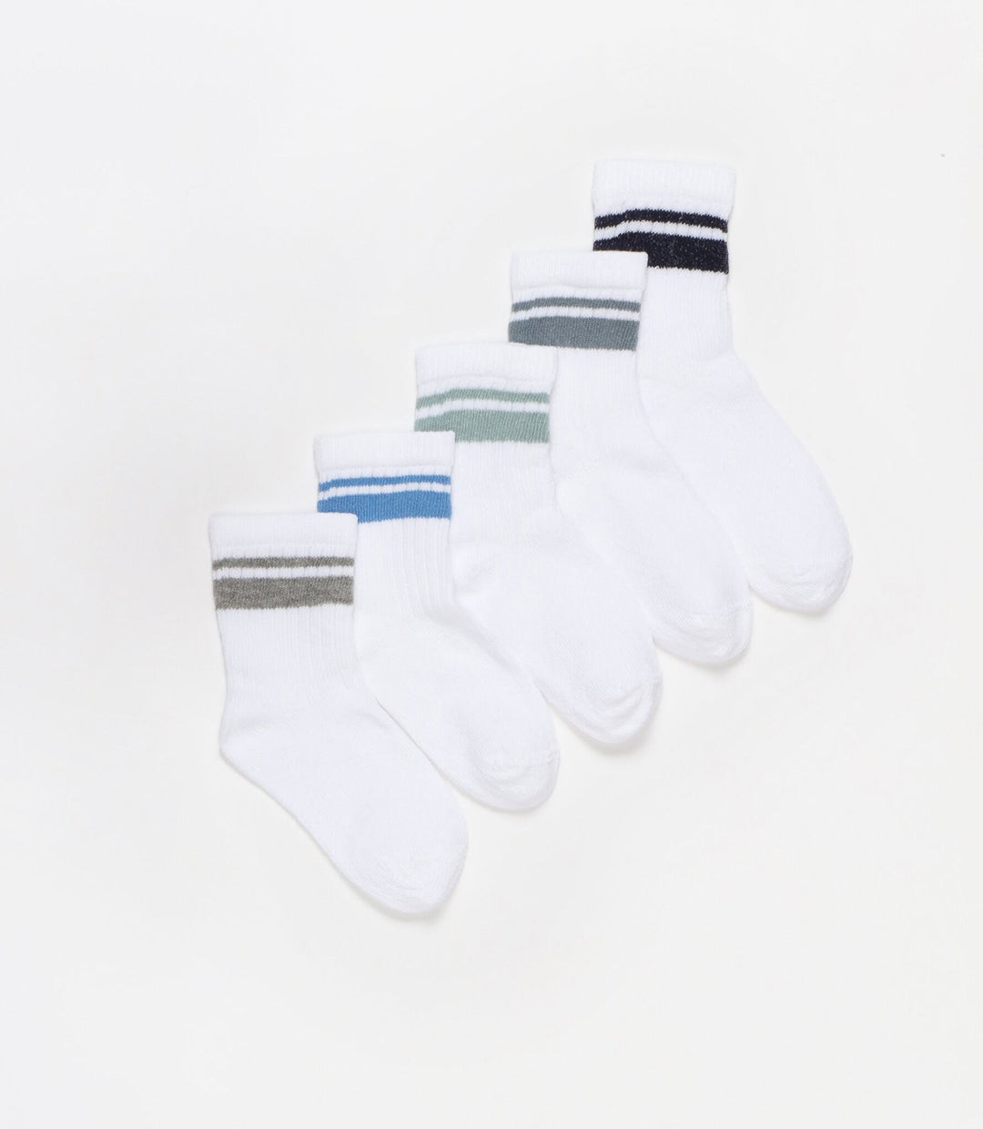 Moudda Lefties - Pack 5 Chaussettes Longues - Rayures - Tunisie 1