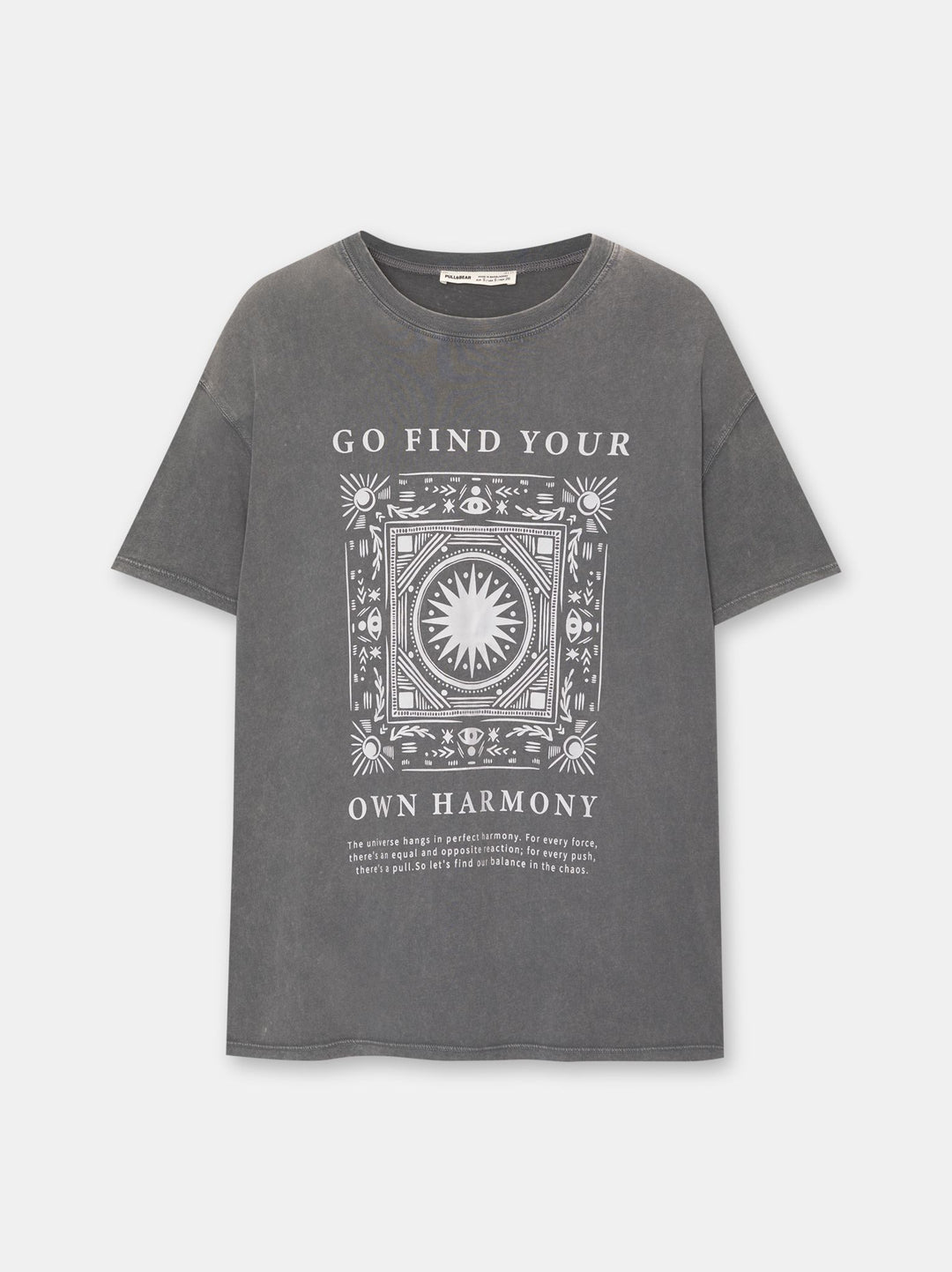 Moudda PULL & BEAR - Body Graphique Bandana Ésotérique - Tunisie 1