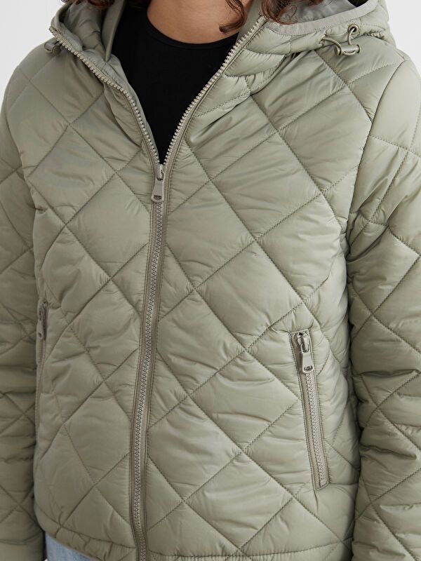 Moudda LC Waikiki - Veste légère Femme Kaki clair - Tunisie 3