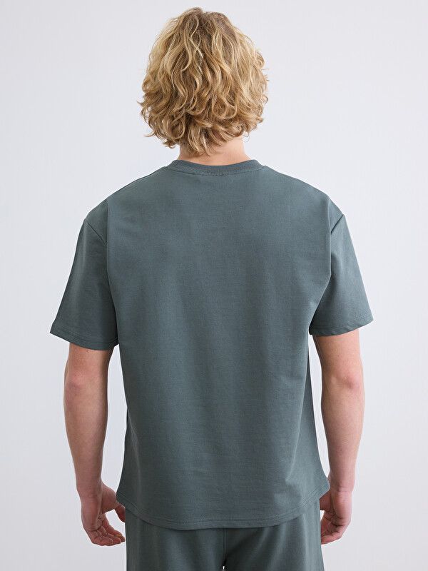 Moudda LC Waikiki - Sweatshirt en jersey pour Homme couleur  Vert terne - Tunisie 5