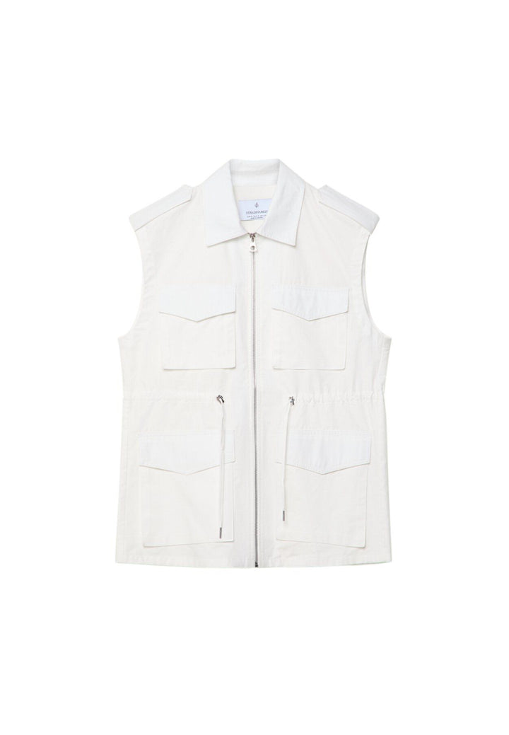 Moudda STRADIVARIUS - Gilet Long Utility - Tunisie 1