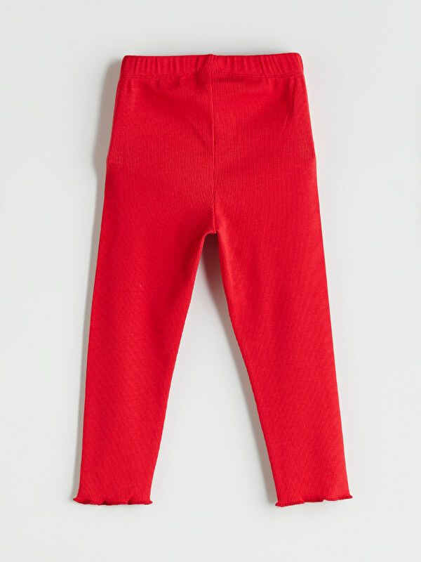 Moudda LC Waikiki - T-shirt jersey stretch basique Fille Rouge - Tunisie 3