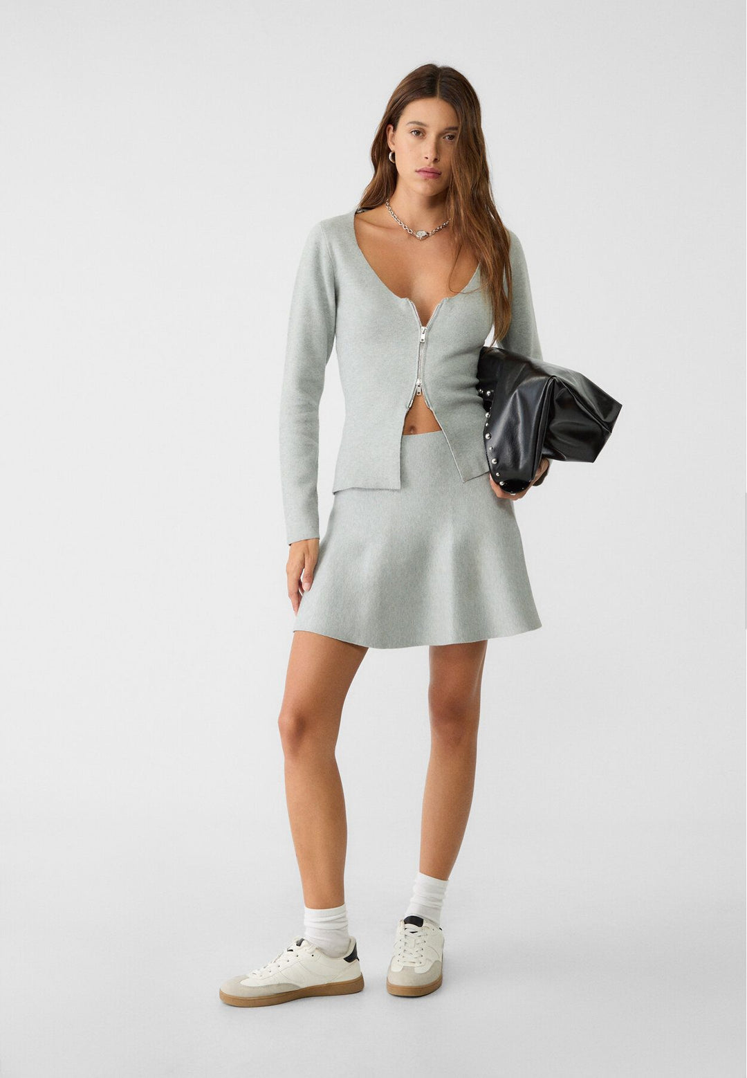 Moudda STRADIVARIUS - Jupe en Maille Skater - Tunisie 3