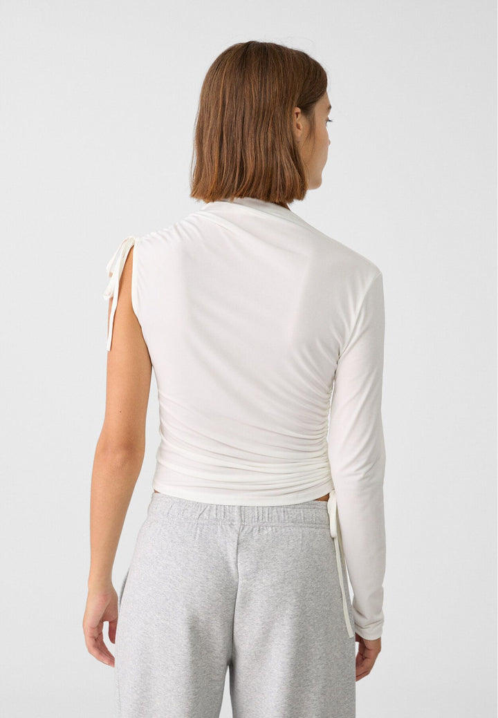 Moudda STRADIVARIUS - T-Shirt Long Asymétrique Tunnel - Tunisie 5