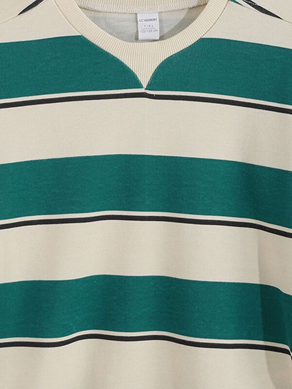 Moudda LC Waikiki - Sweatshirt en jersey Garçon Beige clair - Tunisie 4