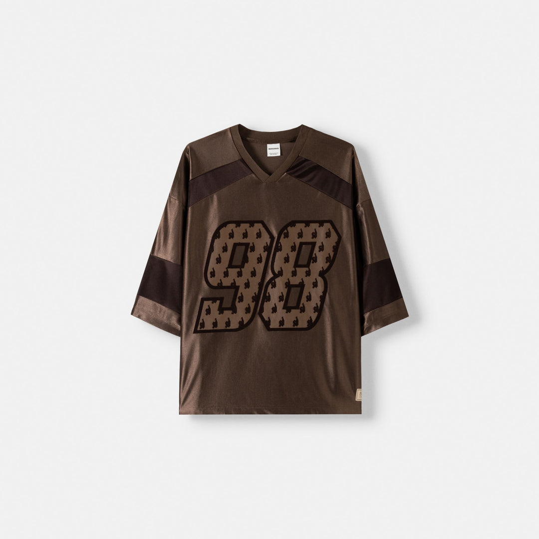 Moudda BERSHKA - T-shirt basket brillant numéro 98 flocké - Tunisie 1