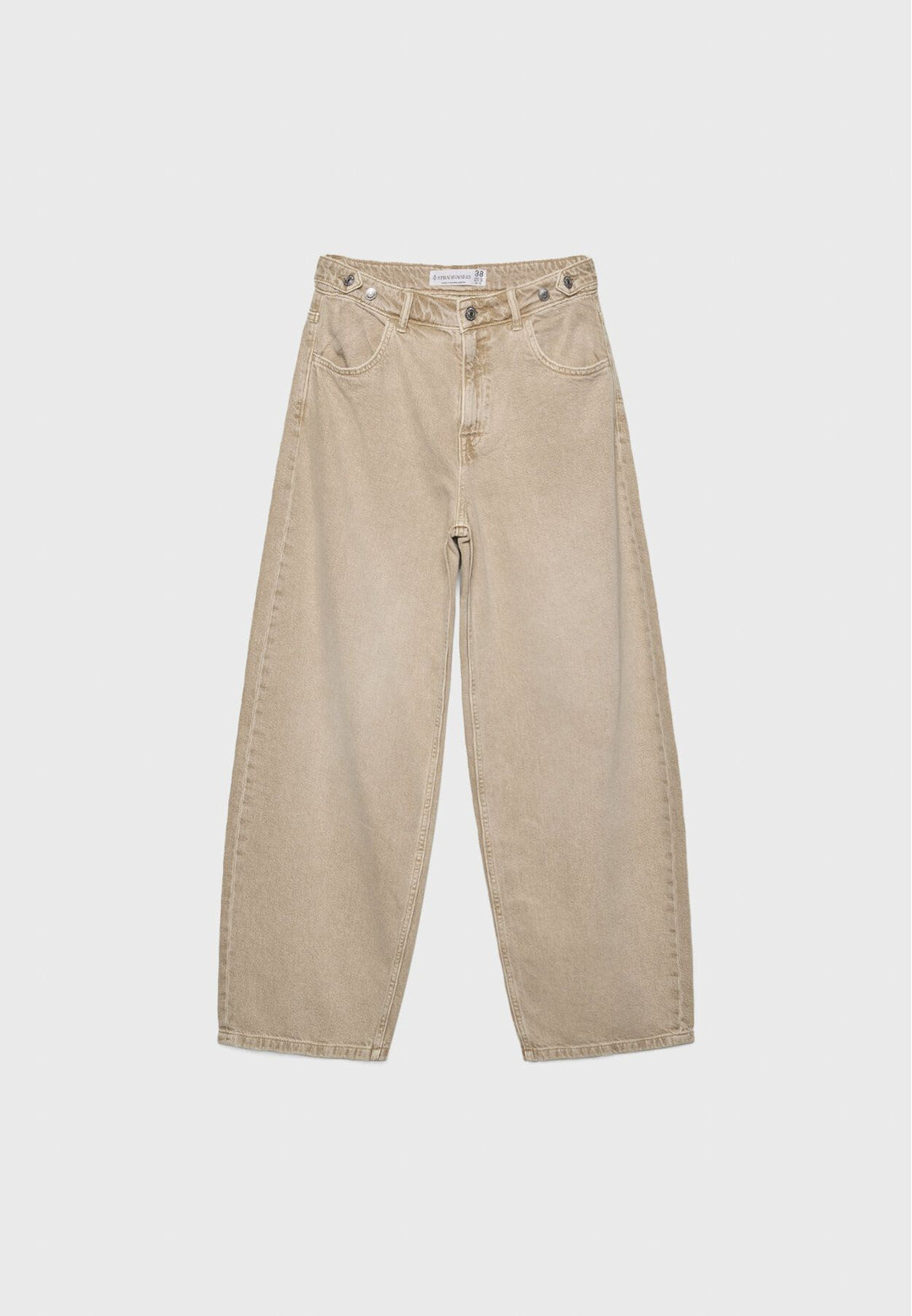 Moudda STRADIVARIUS - Jean Straight Wide Grande Taille Ajustable - Tunisie 2