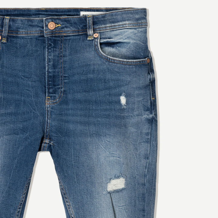 Moudda BERSHKA - Jean Super Skinny - Effet Déchiré - Tunisie 2