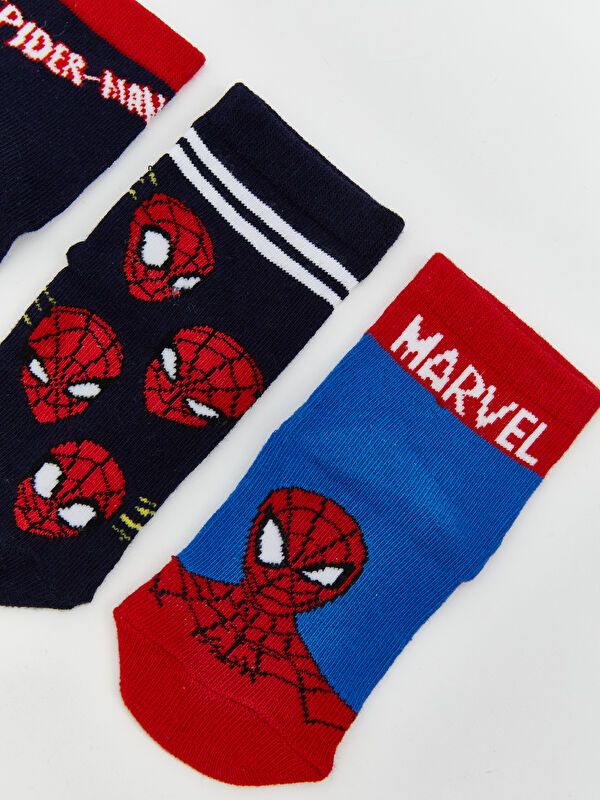 Moudda LC Waikiki - Chaussettes courtes Garçon Fil mélangé teint - Tunisie 3