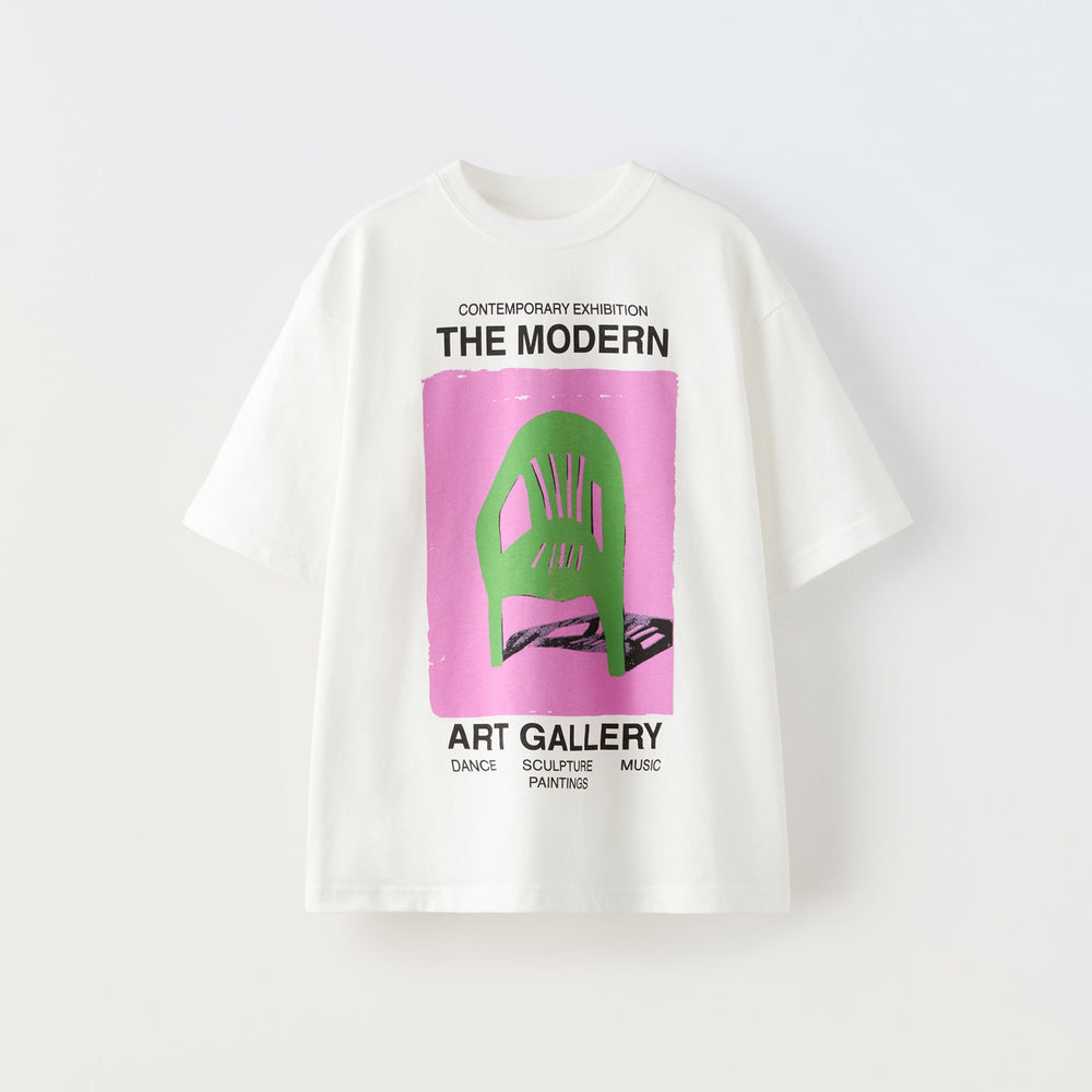 Moudda ZARA - T-shirt imprimé chaise devant - Tunisie 2