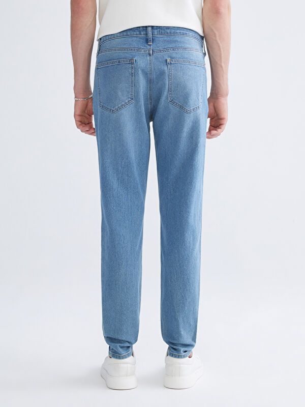 Moudda LC Waikiki - Pantalon jean tissé basique Homme Rodéo mid indigo - Tunisie 4