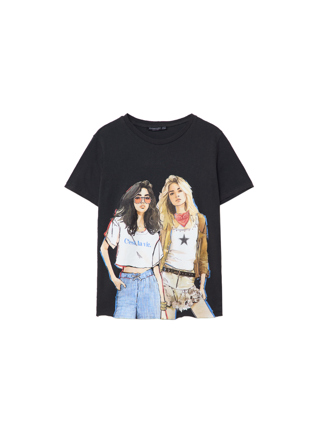 Moudda STRADIVARIUS - T-Shirt Fille Illustrée et Calor - Tunisie 4