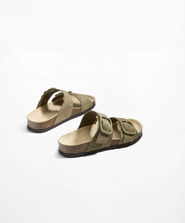 Moudda Oysho - Chaussures Bio en Daim avec Boucle Engommée Taille 35-36 - Tunisie 3