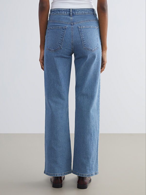 Moudda LC Waikiki - pantalon en jean tissé pour Femmes - Tunisie 4