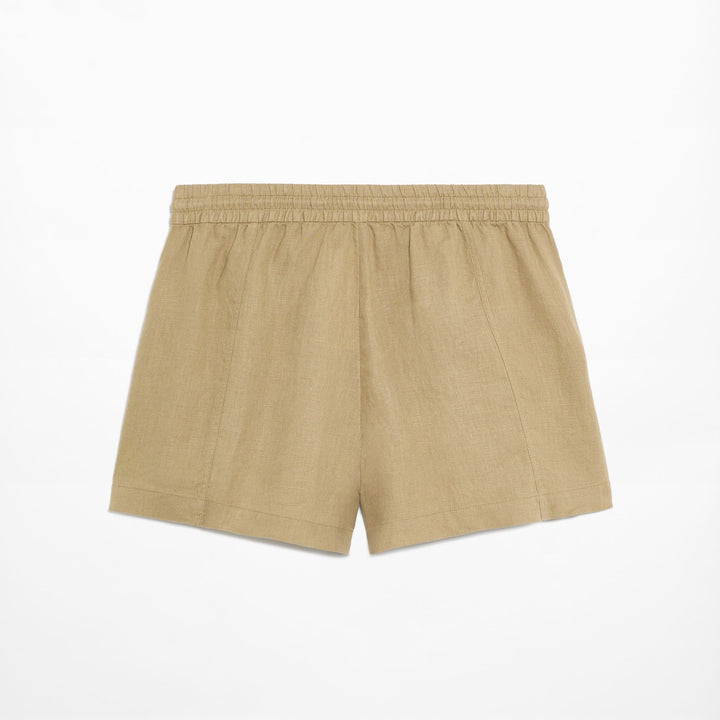 Moudda Oysho - Pantalon 100% Lin avec Élastique Taille Moyenne - Tunisie 1