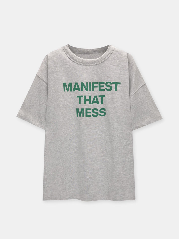 Moudda PULL & BEAR - Body Graphique Manifest That Mess - Tunisie 3