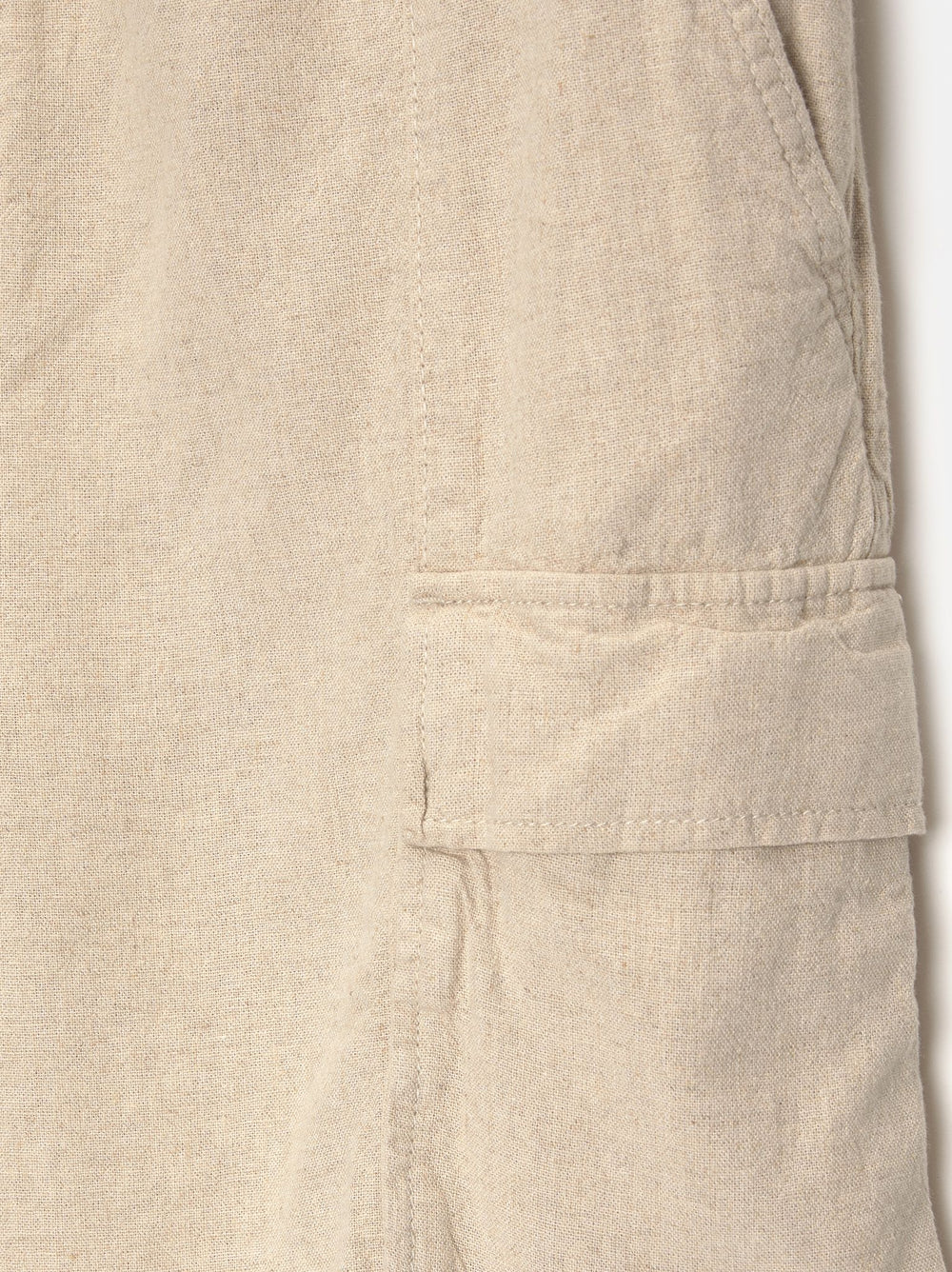 Moudda PULL & BEAR - Bermuda Trunk Cargo Lin Rustique - Tunisie 2
