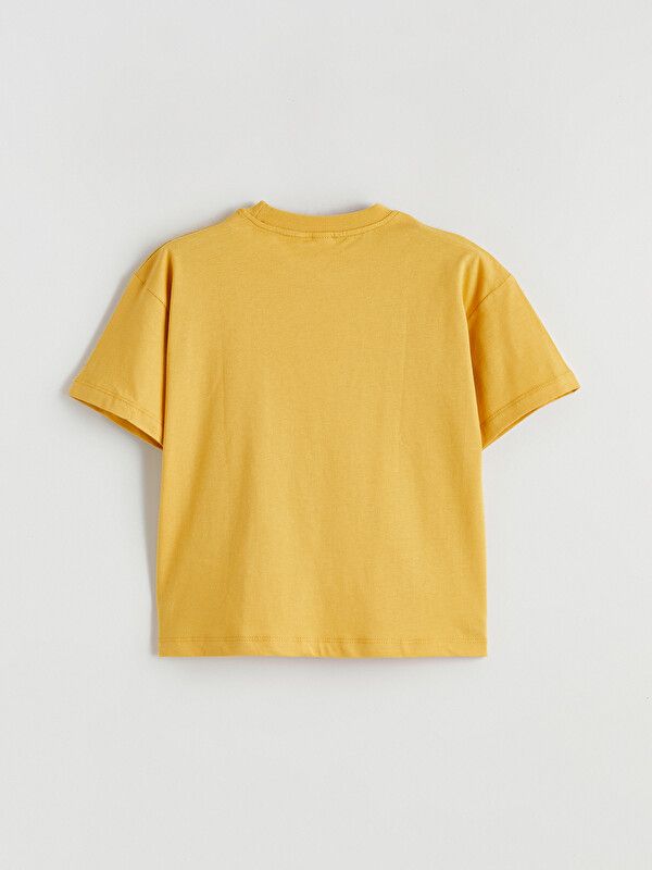 Moudda LC Waikiki - Ensemble manches courtes en jersey pour Garçon couleur Jaune moyen - Tunisie 4