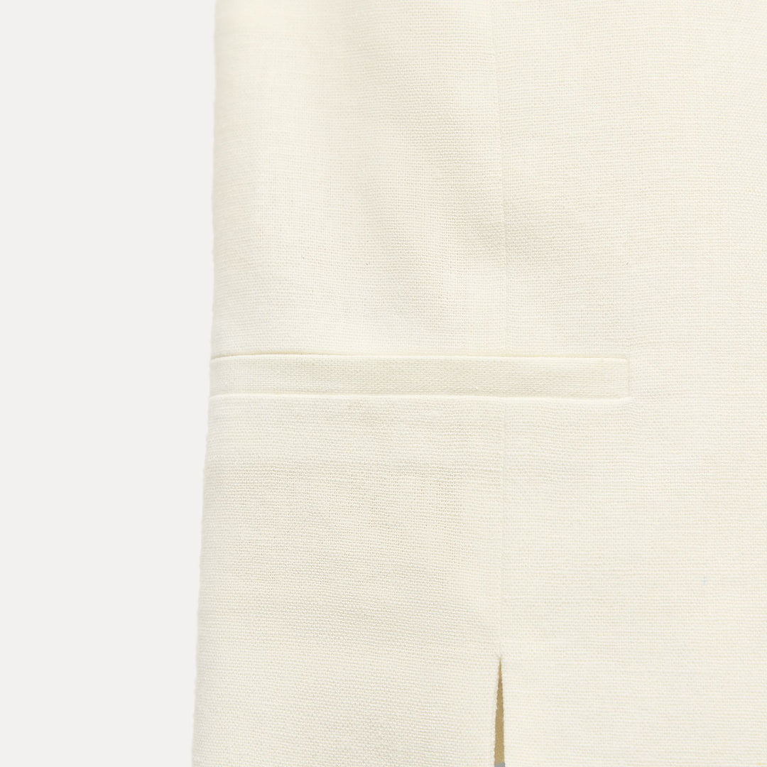 Moudda ZARA - Gilet tailleur lin (Ensemble) - Tunisie 4