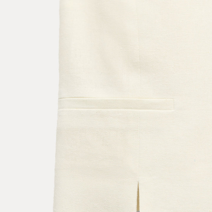 Moudda ZARA - Gilet tailleur lin (Ensemble) - Tunisie 4