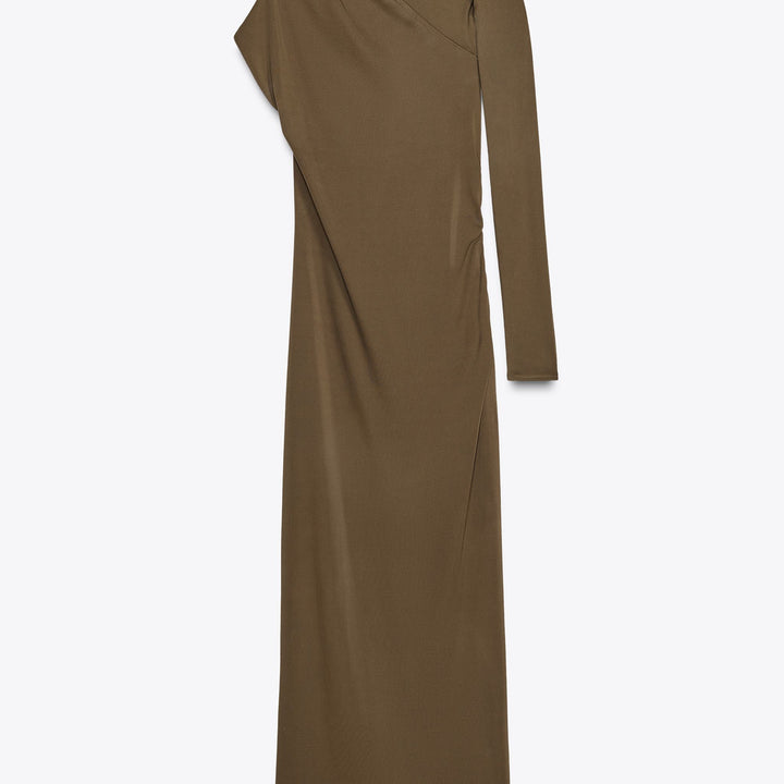 Moudda ZARA - Robe Longue - Drapé Asymétrique & Fluide - Tunisie 1