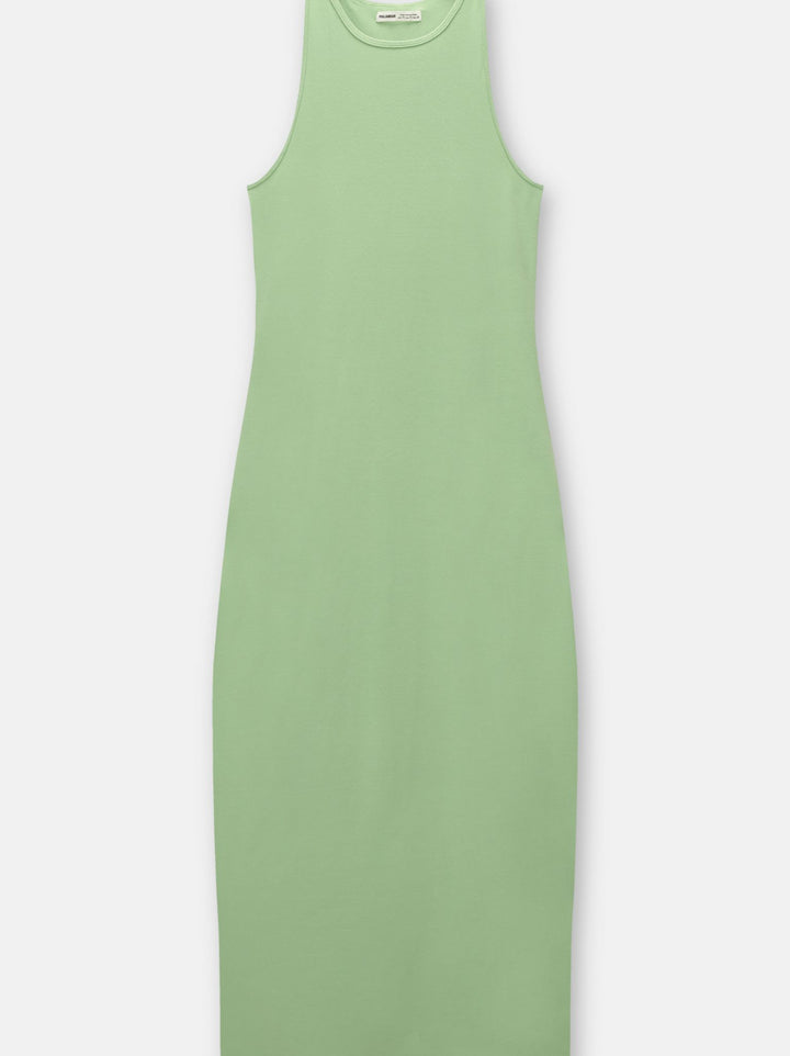 Moudda PULL & BEAR - Robe Midi Sans Manches Halter En Ligne - Tunisie 1