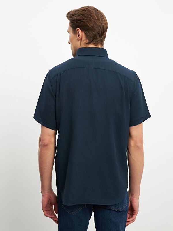 Moudda LC Waikiki - Chemise manches courtes en tissu pour Homme - Tunisie 3